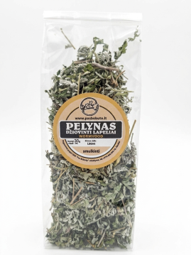 Džiovinti pelyno lapeliai (smulkinti), 30g