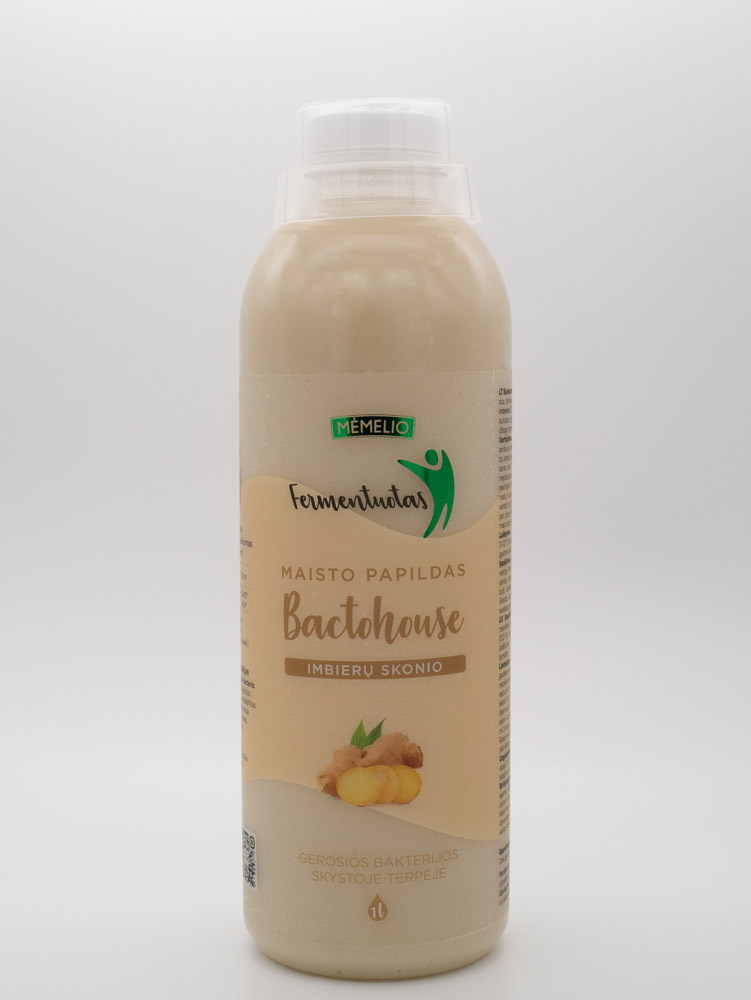Fermentuotas avižų produktas su imbieru 1L