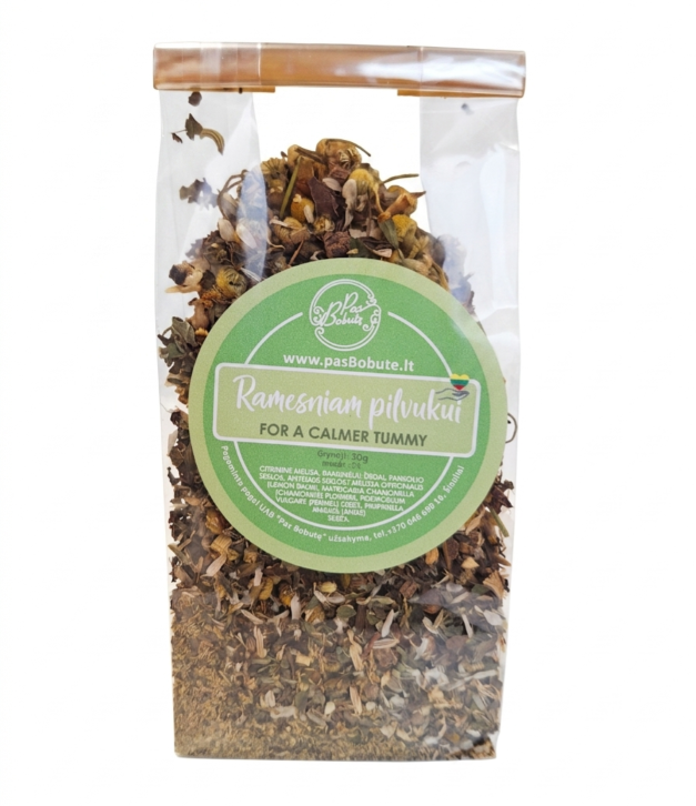 Žolelių mišinys „Ramesniam pilvukui“, 30g