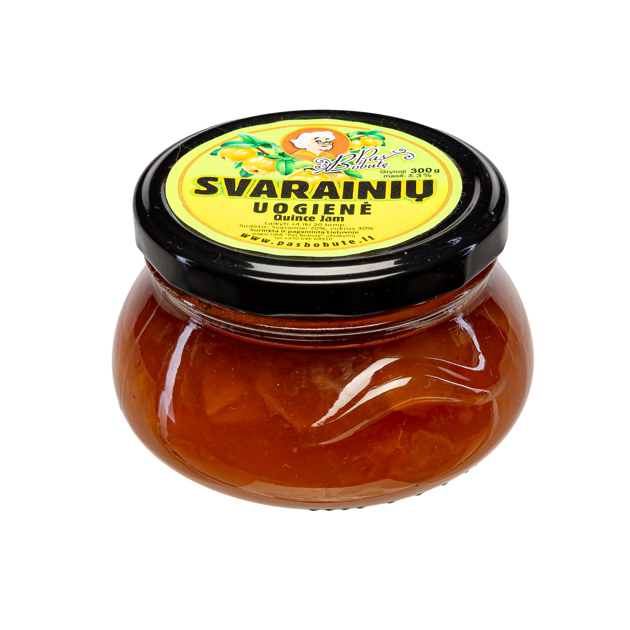 Svarainių uogienė 300 g.